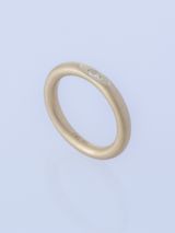 【ENEY(エネイ)】SURFACE K10YG MARQUISE DIAMOND MATTE RING
