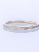 【ENEY(エネイ)】SURFACE K10YG MATTE SLIM RING