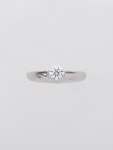 【ENEY(エネイ)】DROP STRAIGHT 0.3CT ROUND PT900 RING