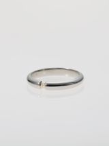 【ENEY(エネイ)】2PIECE BRIDGE DIAMOND RING PT900 &times; K18YG