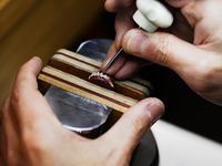 自社工房による充実したアフターサービス