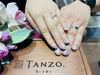 【TANZO.(鍛造指輪)の口コミ】 オリジナルで自分の作りたいデザインにして貰えて頑丈でアフターサービス…