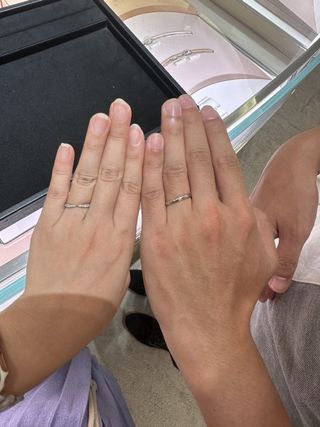 Cartier ウェディングバンド 結婚指輪 シンプル リング ダイヤモンド すぐ届く Cartier* 指輪 リング 18Kゴールド ダイヤモンド