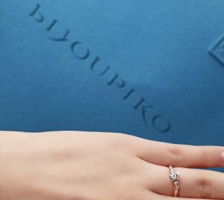【BIJOUPIKO(ビジュピコ)の口コミ】 自分の指に合うものが欲しいと何店舗かお伺いした中で、特に目を引いたも…