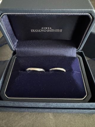 【銀座ダイヤモンドシライシの口コミ】 シンプルでつけやすいです。
ダイヤモンドがついている指輪はかなり値段が…