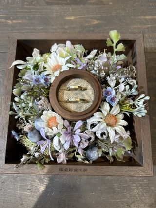 【鎌倉彫金工房の口コミ】 2人の好きなカラーとデザインで仕上げることができるところです。いろいろ…