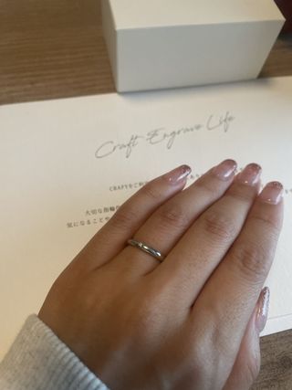 【CRAFY(クラフィ)の口コミ】 自分たちだけのオリジナル作品を2人で作るという思い出と合わせて受け取る…