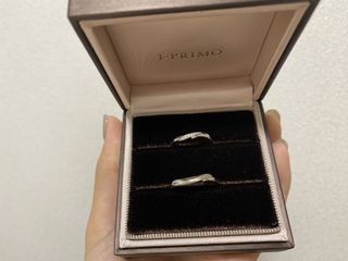 【アイプリモ(I-PRIMO)の口コミ】 デザイン性があるのでペアリング感が強く、指輪に込められた想いも魅力的…