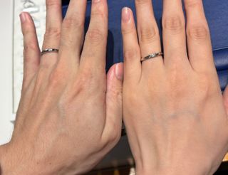 【銀座ダイヤモンドシライシの口コミ】 指輪のテイストとして、銀座ダイヤモンドシライシのブランドである一つ一…