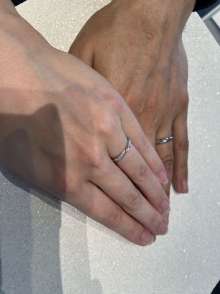 【銀座ダイヤモンドシライシの口コミ】 シンプルより少しゴージャスなので普段使いにどうかなと思いましたが歳を…