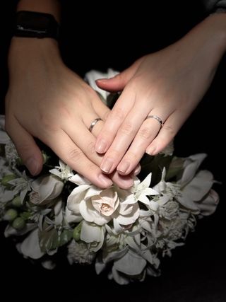 【TANZO.(鍛造指輪)の口コミ】 オーダーメイドで自分たちのこだわりをつめることができました。着け心地…