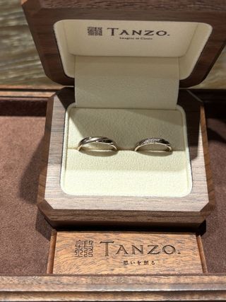 【TANZO.(鍛造指輪)の口コミ】 自分たちのオリジナルデザインを作れるところ！
仕事柄指輪をつけていると…
