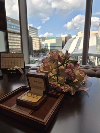 【TANZO.(鍛造指輪)の口コミ】 シンプルで飽きのこないデザインのため、今後も末永くつけることが出来そ…