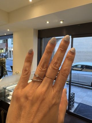 【RosettE(ロゼット)の口コミ】 せっかく毎日つける結婚指輪なので、ありきたりな形や色ではなく、少し人…