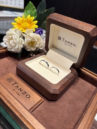 【TANZO.(鍛造指輪)の口コミ】 オーダーで作れるので、細かいこだわりポイントも反映出来るところが特別…