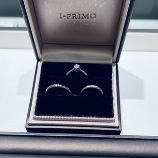 【アイプリモ(I-PRIMO)の口コミ】 ダイヤの数が選択することができ5個のダイヤを選びました。キラキラ輝いて…