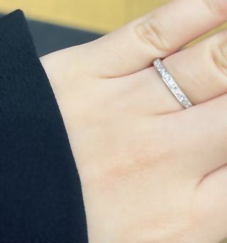 【宝寿堂(ほうじゅどう)の口コミ】 このダイヤモンドの輝きや品質を考えると、この価格は本当にお得だと思い…