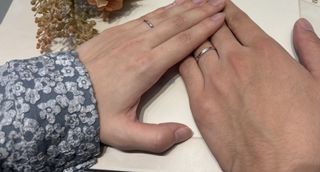 【アイプリモ(I-PRIMO)の口コミ】 デザインがかわいいと思った。
AIでの診断を活かして、自分達に合った指輪…