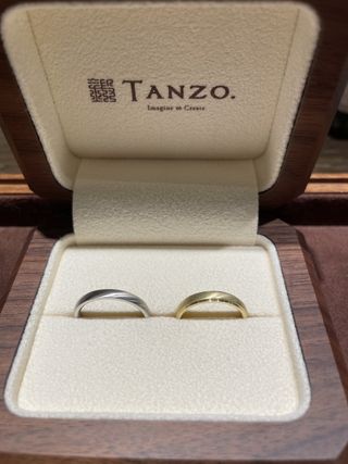 【TANZO.(鍛造指輪)の口コミ】 鍛造仕上げなので強度がしっかりしている！シンプルなデザインで着け心地…