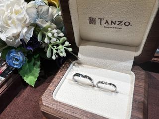 【TANZO.(鍛造指輪)の口コミ】 自分たちの思いがギュッと詰まった結婚指輪ができました！他の店舗では、…