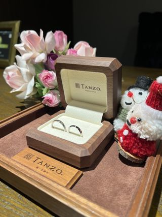 【TANZO.(鍛造指輪)の口コミ】 ギリギリまで悩みましたが、何十年経っても好みが変わらないシンプルさに…