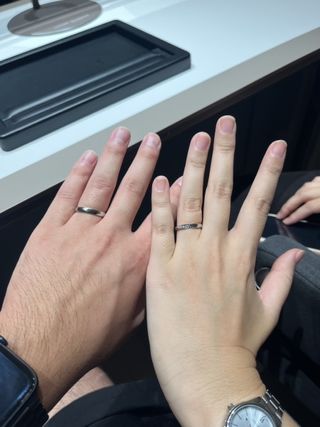 【ラザール ダイヤモンド(LAZARE DIAMOND)の口コミ】 ラザールダイヤモンドはふらっと入っただけでしたが、人目見た瞬間、男性…