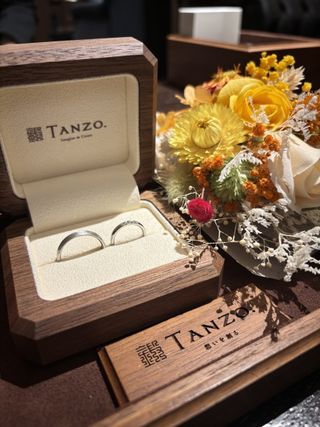 【TANZO.(鍛造指輪)の口コミ】 フルオーダーなので自分の好みのものに仕上げれたりサイズも0.5号刻みで作…