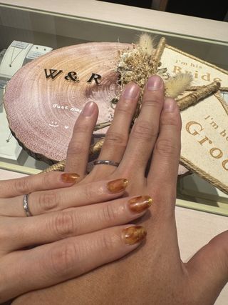 【アイプリモ(I-PRIMO)の口コミ】 落ち着いたテイストが魅力で、プラチナの重厚感と上品な輝きが手元を格上…