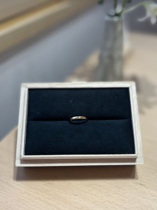 【出雲結(いずもゆい)の口コミ】 数ある結婚指輪のデザインの中でも、購入した指輪はありそうでないデザイ…