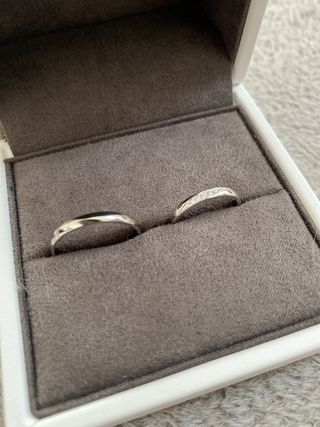 【BIJOUPIKO(ビジュピコ)の口コミ】 特にこだわりがなかったので、お店に行って、いろいろ試着して直感で決め…