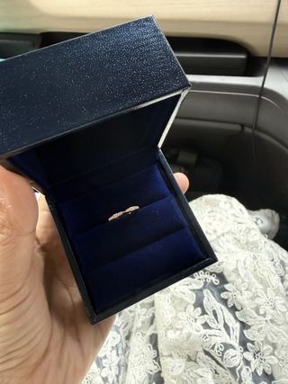 【HOSHI no SUNA 星の砂(ほしのすな)の口コミ】 指にぴったりに吸い付くつけ心地が前に作った時に感じていて、デザインも…