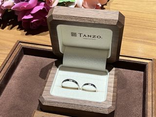【TANZO.(鍛造指輪)の口コミ】 丈夫でシンプルなデザインの結婚指輪を探していたので、鍛造製法の指輪を…