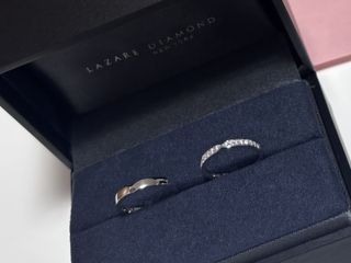 【ラザール ダイヤモンド(LAZARE DIAMOND)の口コミ】 ネットで見た時からビビッときてました。お店で見ても本当に素敵だったの…