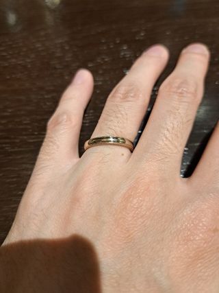 【TANZO.(鍛造指輪)の口コミ】 鍛造製法は強度が高くなるため、一生涯つけていくのに最も適した製法だと…