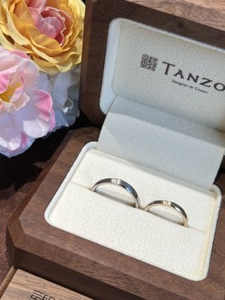【TANZO.(鍛造指輪)の口コミ】 シンプルで飽きがこないデザイン。
私は多分イエベ肌で、シルバーは似合わ…