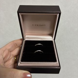 【アイプリモ(I-PRIMO)の口コミ】 着け心地が軽くて指にピッタリフィットしてくれます。ダイヤモンドも独特…