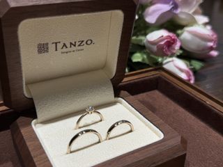 【TANZO.(鍛造指輪)の口コミ】 シンプルさと上品さのバランスがとれたデザインで、普段使いしやすいのに…