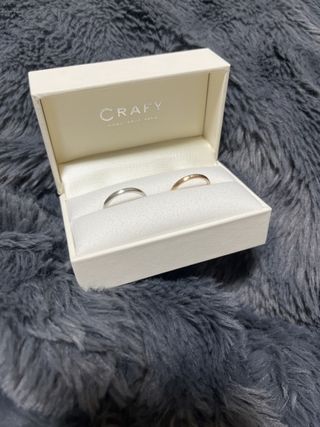 【CRAFY(クラフィ)の口コミ】 お店に伺いお互いが自分の好きなポイントを抑えつつ、色やデザイン等を話…