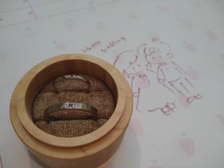 【鎌倉彫金工房の口コミ】 夫婦で指のタイプが真逆で、つけた時にどちらかが似合わないという感じに…