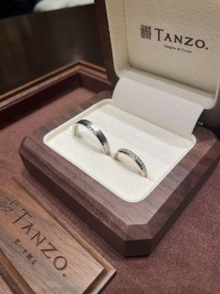 【TANZO.(鍛造指輪)の口コミ】 どんな指輪にするか悩んでいたけど、
他のブランドで好みのデザインがなく…