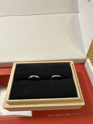 【出雲結(いずもゆい)の口コミ】 しめ縄をイメージした指輪で出雲大社感があって良かったです。女性側は小…