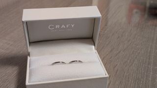 【CRAFY(クラフィ)の口コミ】 金属加工コースを選択したので、シンプルなものが作れました。誕生石3石を…