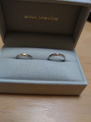 【mina.jewelry(ミナジュエリー)の口コミ】 デザインも様々なバリエーションの中から選べてお気に入りを見つけられま…