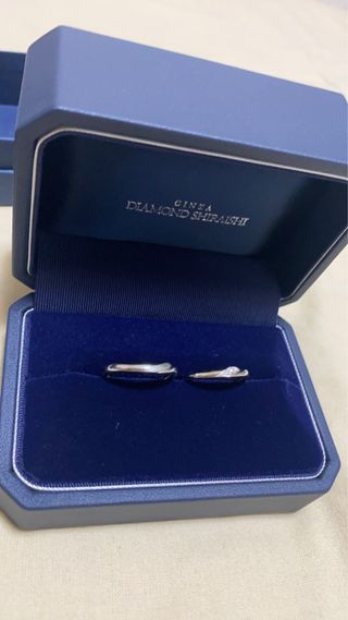 【銀座ダイヤモンドシライシの口コミ】 付け心地がとても良く、付けていても忘れるくらいに良い！　あと、デザイ…