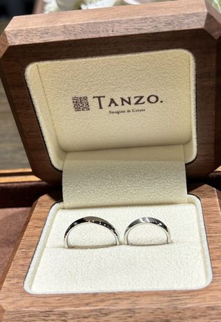 【TANZO.(鍛造指輪)の口コミ】 指輪のデザインについては、当初は特に希望がなかったのですが、サンプル…