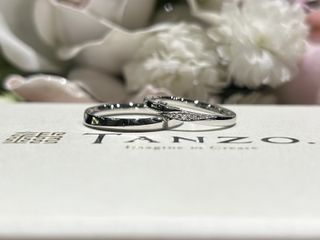 【TANZO.(鍛造指輪)の口コミ】 丈夫な素材であり安心感があります。シンプルなデザインですがダイヤモン…