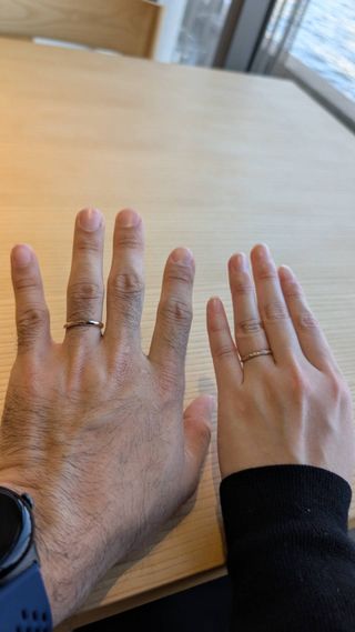 【TOMOE(トモエ)の口コミ】 プラチナのリングが王道だが、今回ピンクゴールドの指輪で作成を依頼して…