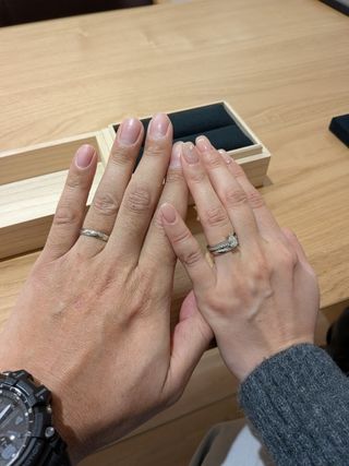 【出雲結(いずもゆい)の口コミ】 祈結はデザインがシンプルに見えますが、近くでみるとしめ縄のデザインが…