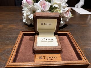 【TANZO.(鍛造指輪)の口コミ】 プラチナ素材ならではの上品な美しさと、デザインを自由にオーダーできる…