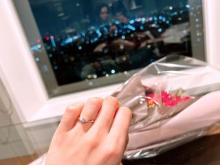 【アイプリモ(I-PRIMO)の口コミ】 ダイヤモンドの輝きがとても良くて見栄えがいいです！
暗いところでも十分…